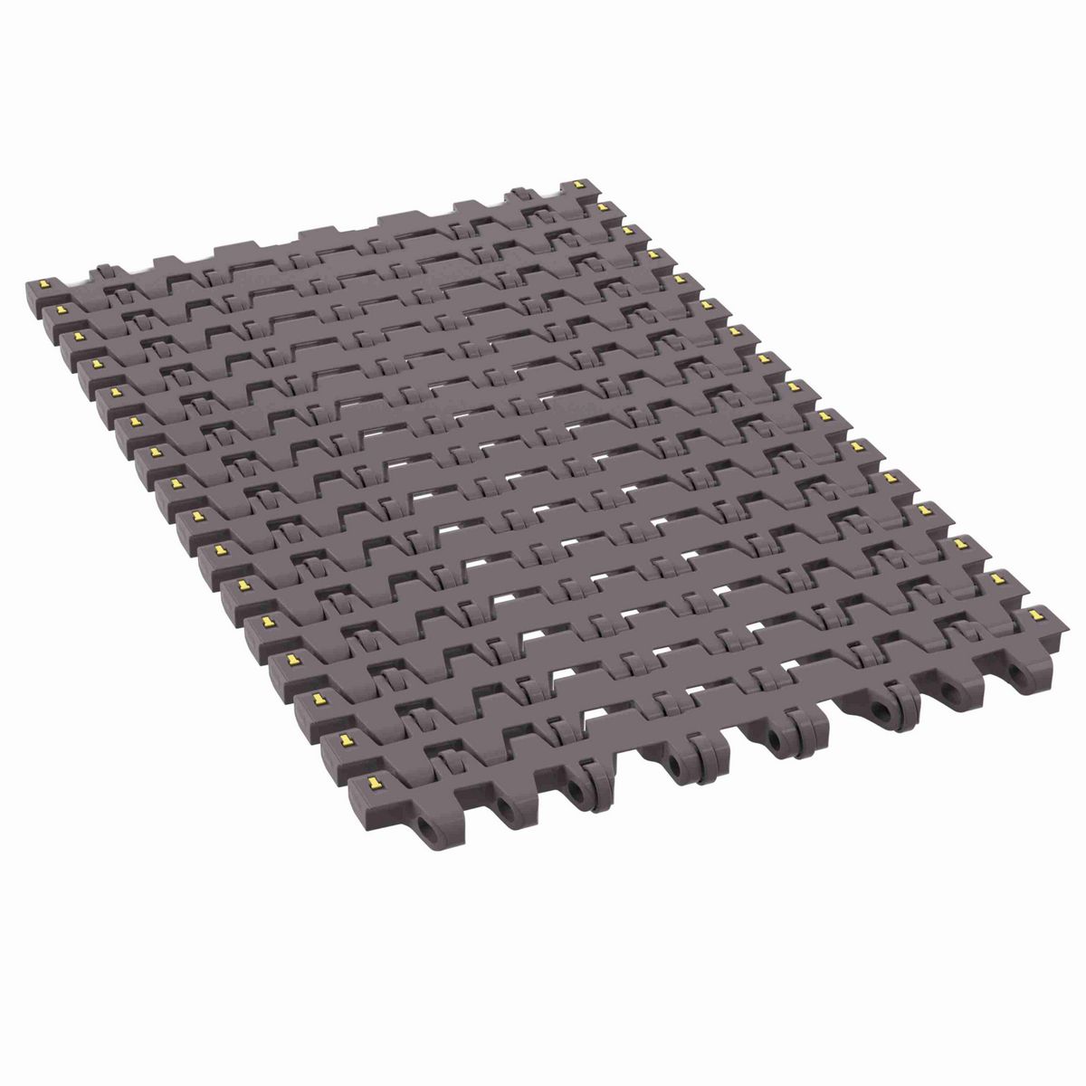 Rexnord 7963NT Side-flexing Low Backline Pressure, Material: Brown High Performance, Width: 15in, Pitch: 1.5in - 81446261