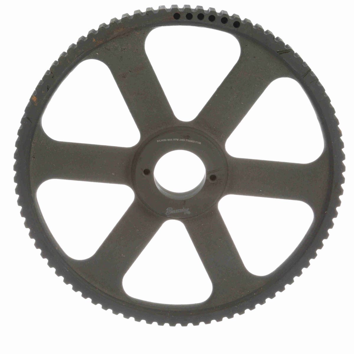 Browning Steel Bushed Bore Gearbelt Pulley - 84LH050