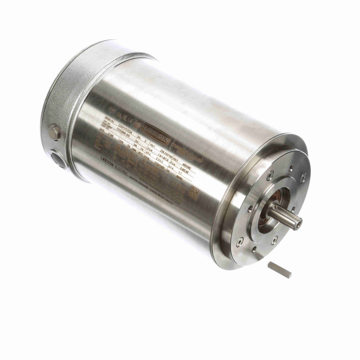 LEESON Premium Duck™ 0.50 HP General Purpose, 3 phase, 1800 RPM, 208-230/460 V, 71 Frame, TENV - 103396.00