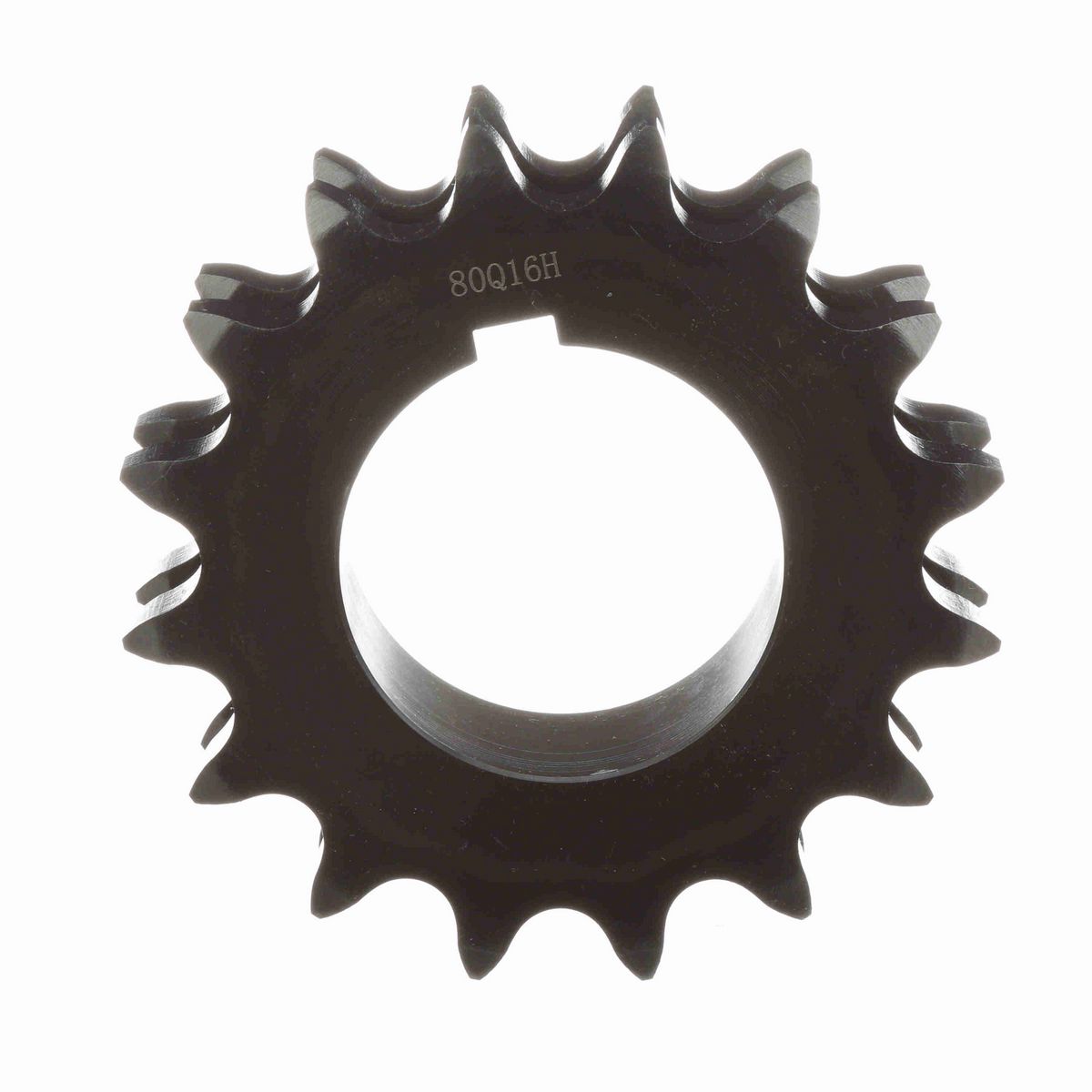 Browning Steel Bushed Bore Roller Chain Sprocket - D80Q16