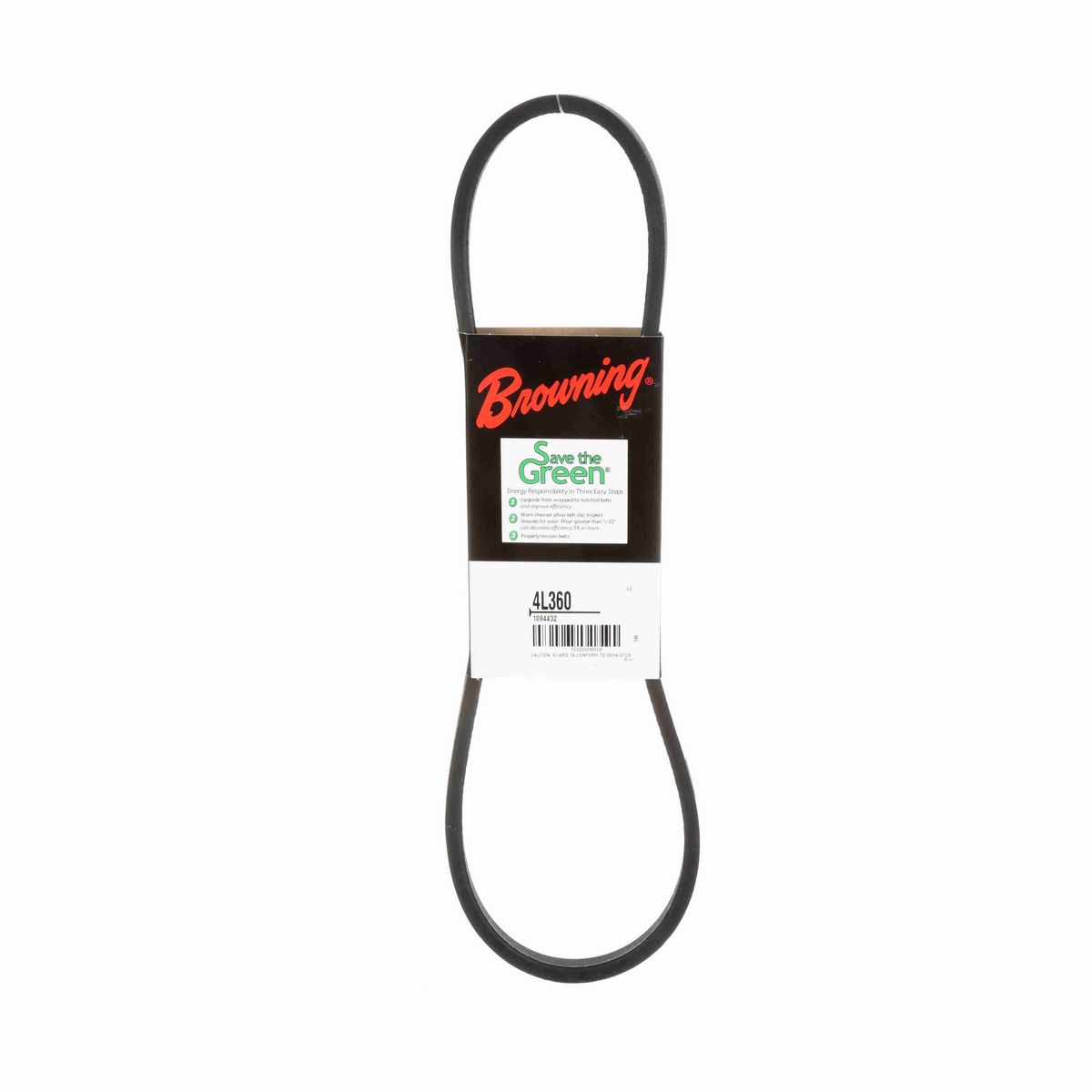 Browning Rubber FHP Belt - 4L360