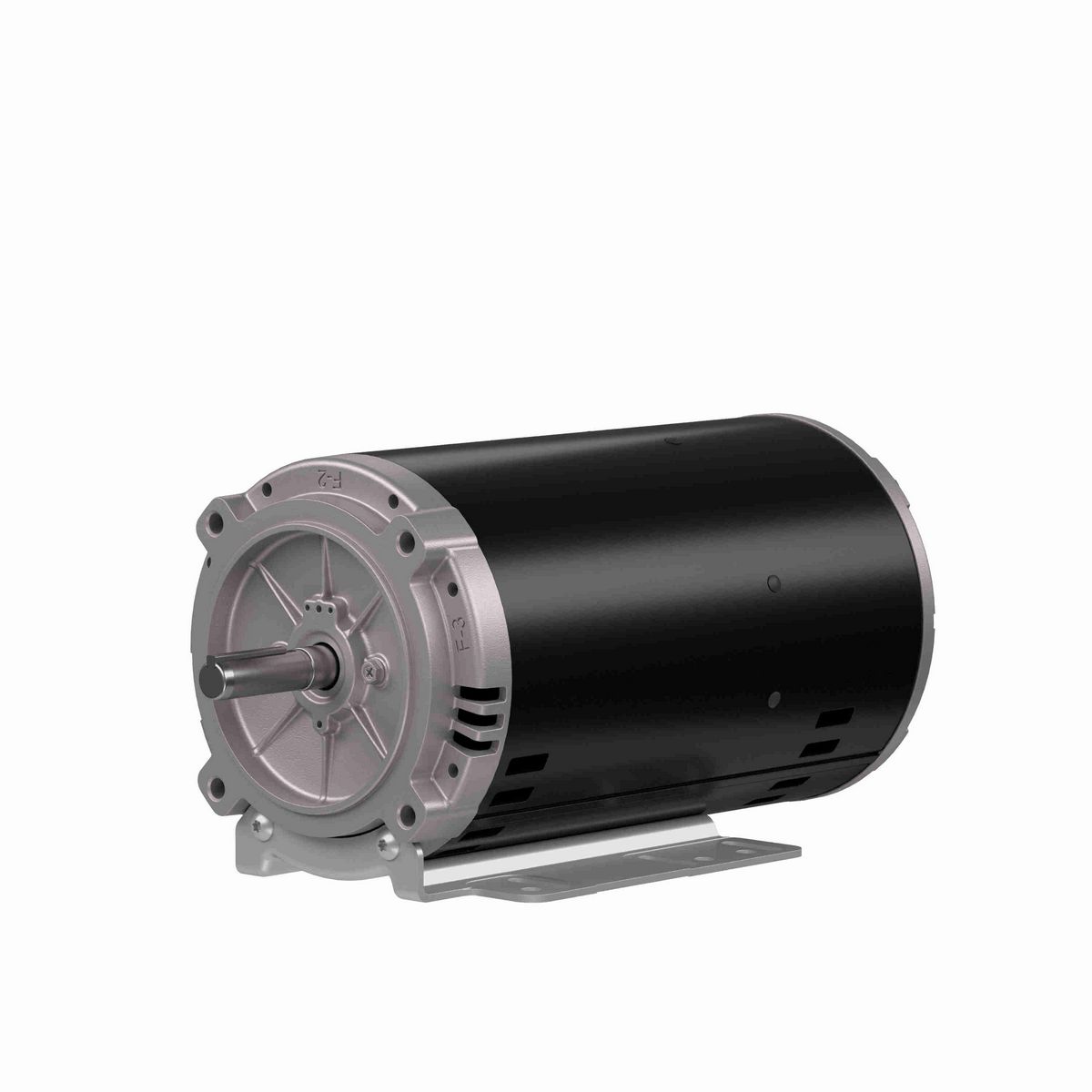 LEESON FLEX-IN-1™ General Purpose Motor, 1.50 & 1.50 HP, 3 Ph, 60 & 50 Hz, 230/460 & 190/380 V, 1800 & 1500 RPM, 56HC Frame, DP - FX32BK003