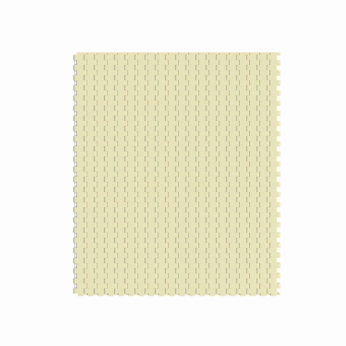 Rexnord 5935 Straight Running Solid Top, Material: Beige High Temperature, Width: 48in, Pitch: 0.75in - HT5935-48