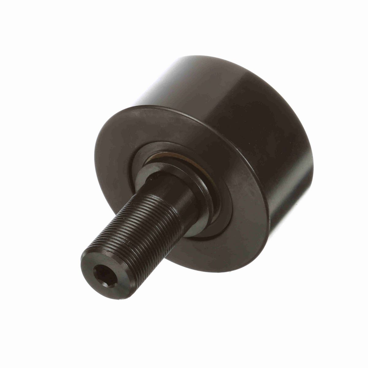 Цилиндрический ролик для направляющих с цапфой McGill TRAKROL PCF 4, с уплотнением, с шестигранным отверстием