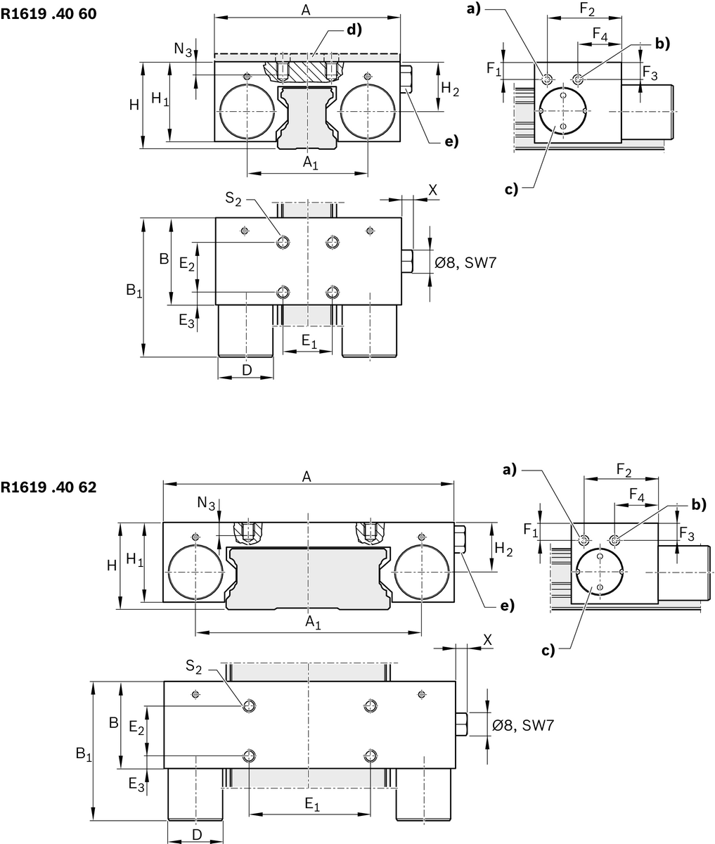 Зажимной блок Bosch Rexroth MKS 2005 AK & [R161984060]