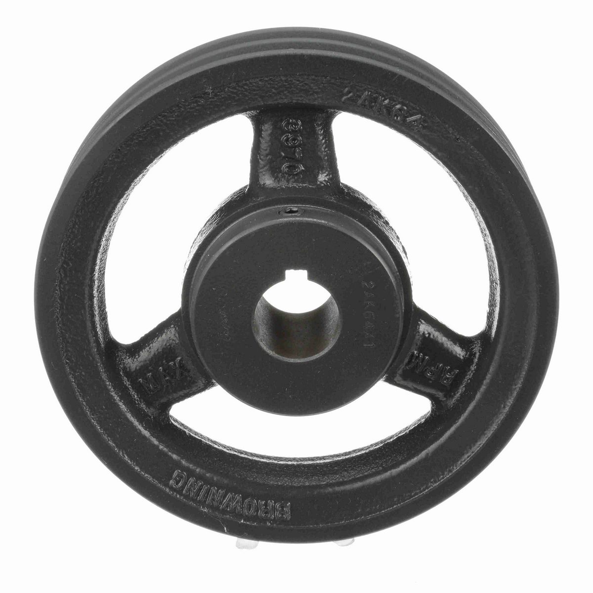 Browning 2 Groove Cast Iron FHP - Finished Bore Sheave - 2AK64X1