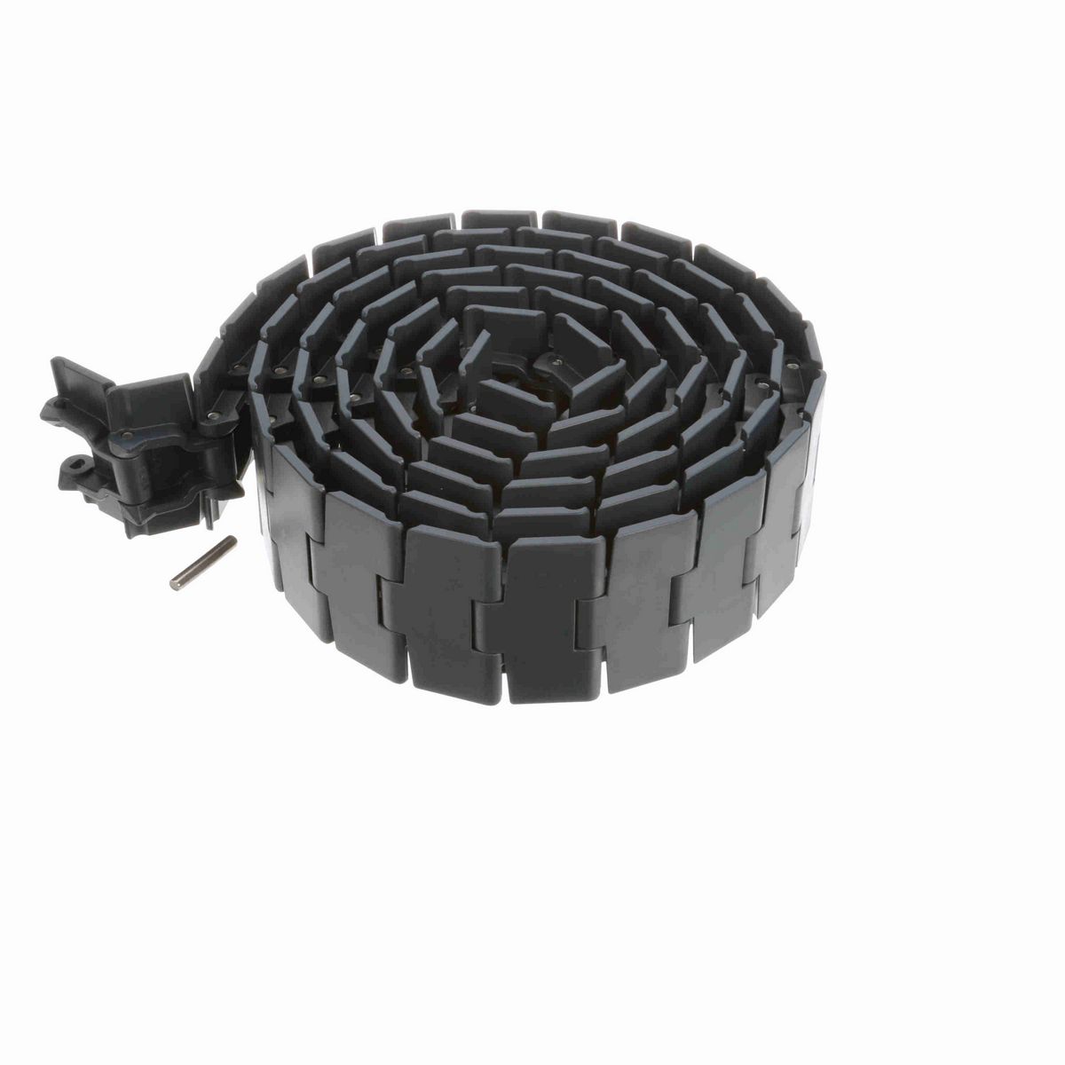 System Plast 879B Side-flexing Solid Top, Material: NG evo (Gray Blue), Width: 3.25in, Pitch: 1.5in - NGE879-K325