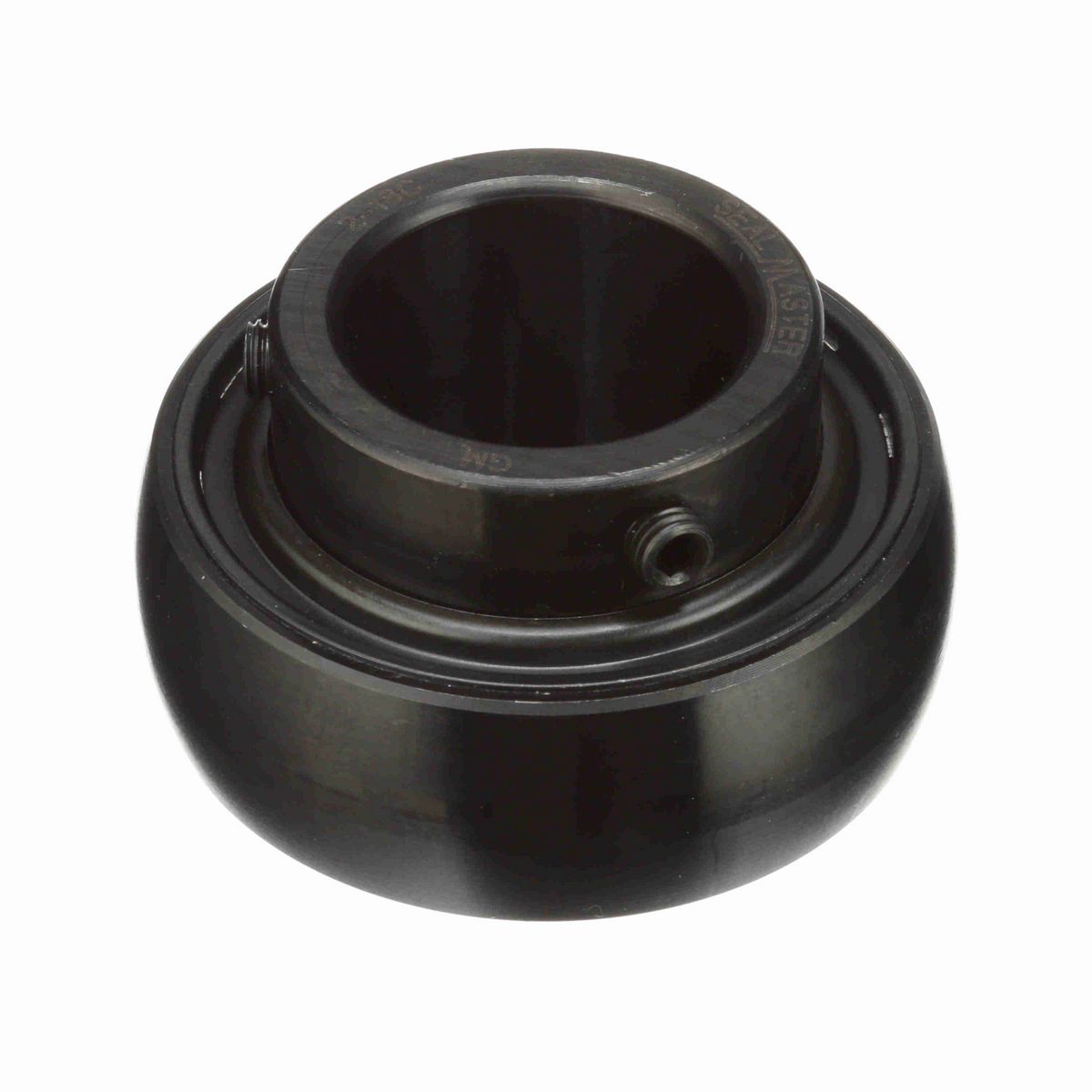 Sealmaster Mounted Insert Only Ball Bearing - 52100 Bearing Steel, Black Oxided - Setscrew Lock - 2-18C
