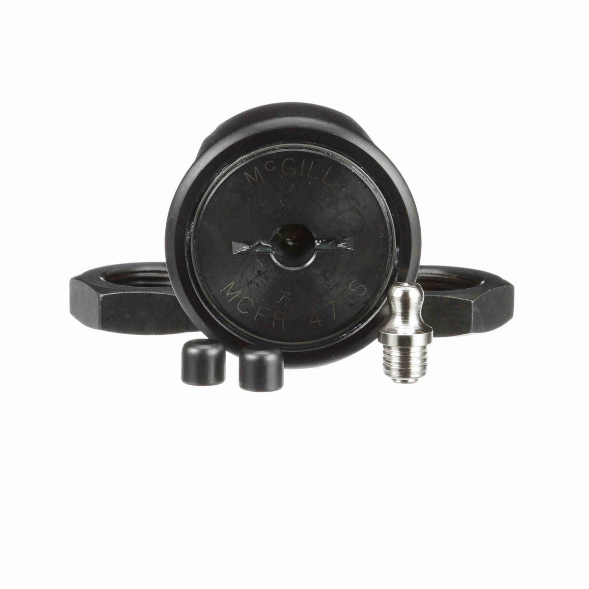 Опорный ролик с цапфой McGill CAMROL MCFR 47 S, бочкообразный, с уплотнением, со шлицем под отвёртку, метрический