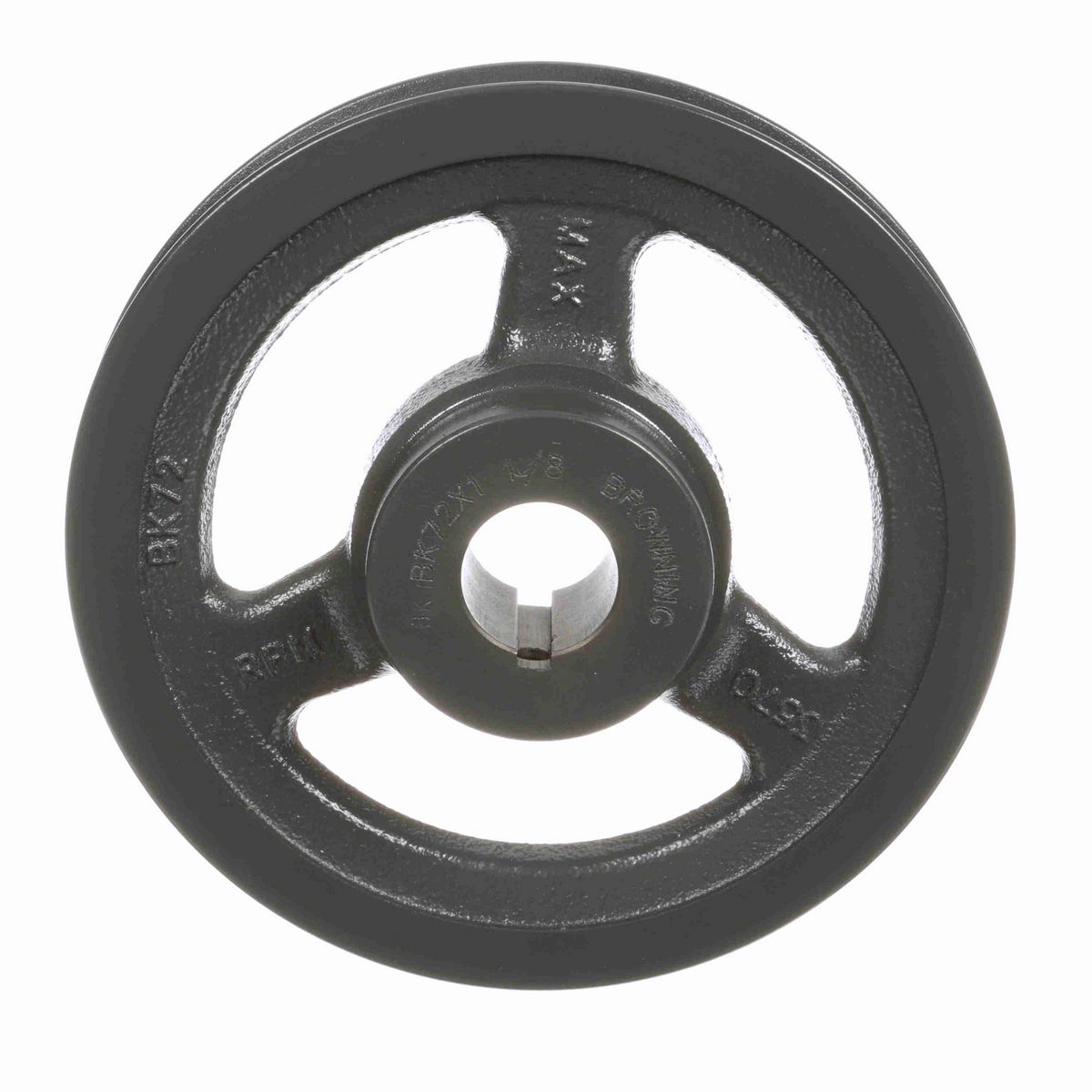 Browning 1 Groove Cast Iron FHP - Finished Bore Sheave - BK72X 1 1/8