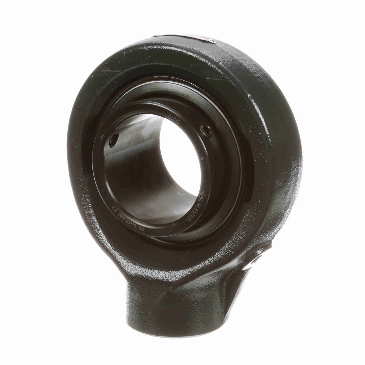 Sealmaster Mounted Cast Iron Hanger Unit Ball Bearing - 52100 Bearing Steel, Black Oxided - Setscrew Lock - SCHB-47