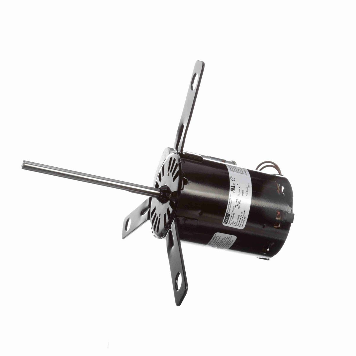 FASCO OEM Replacement Motor, 1/4 HP, 1 Ph, 60 Hz, 115 V, 1550 RPM, 2 Speed, 3.3" Diameter, OAO - D0346