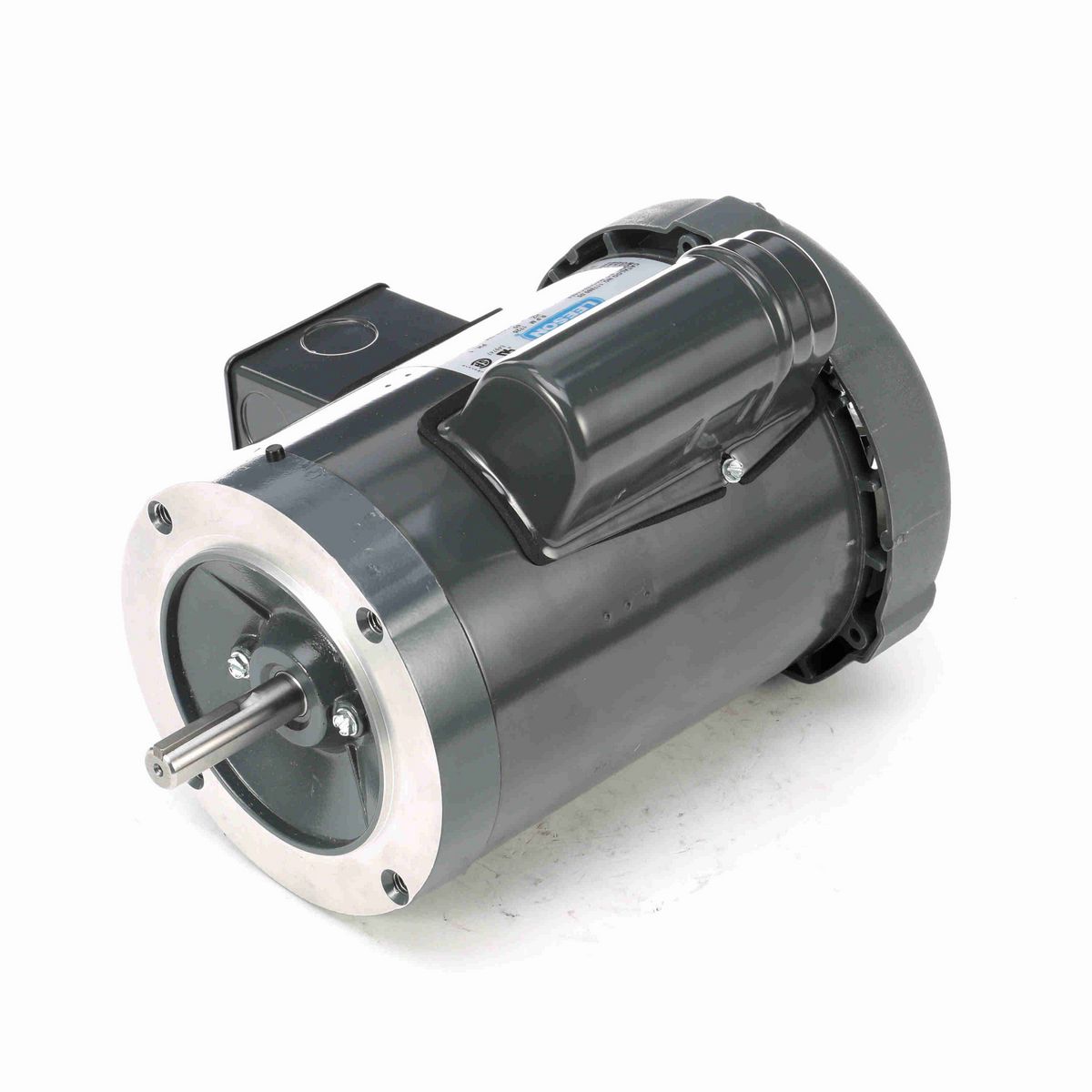 LEESON Agricultural Motor, 0.75 HP, 1 Ph, 60 Hz, 115/230 V, 1800 RPM, 56C Frame, TEFC - 117880.00
