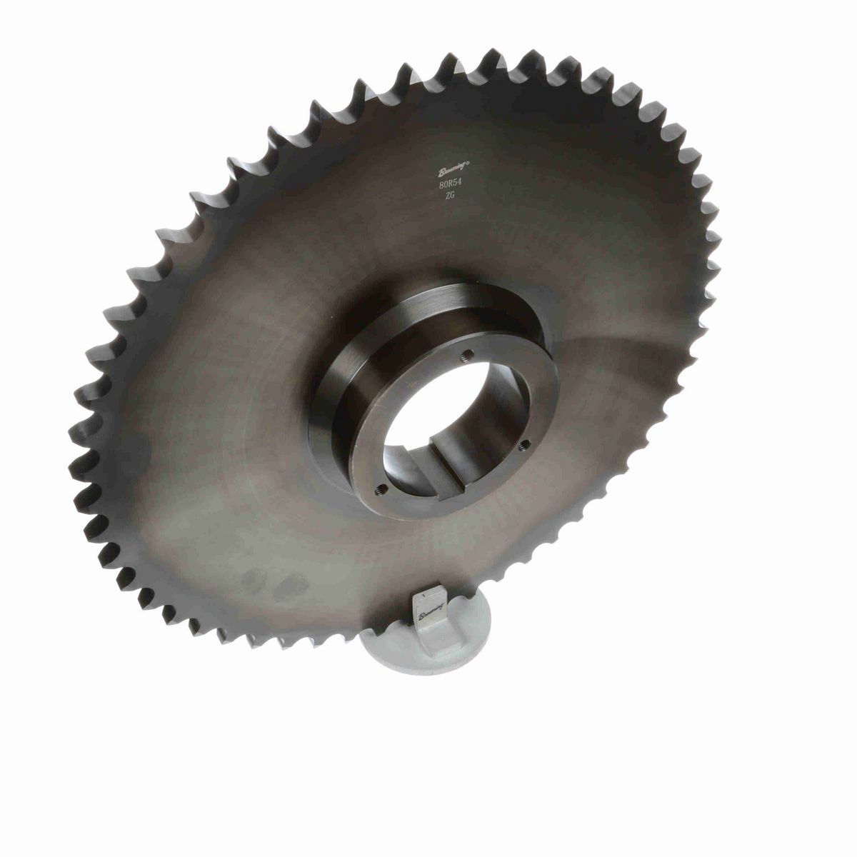 Browning Steel Bushed Bore Roller Chain Sprocket - 80R54