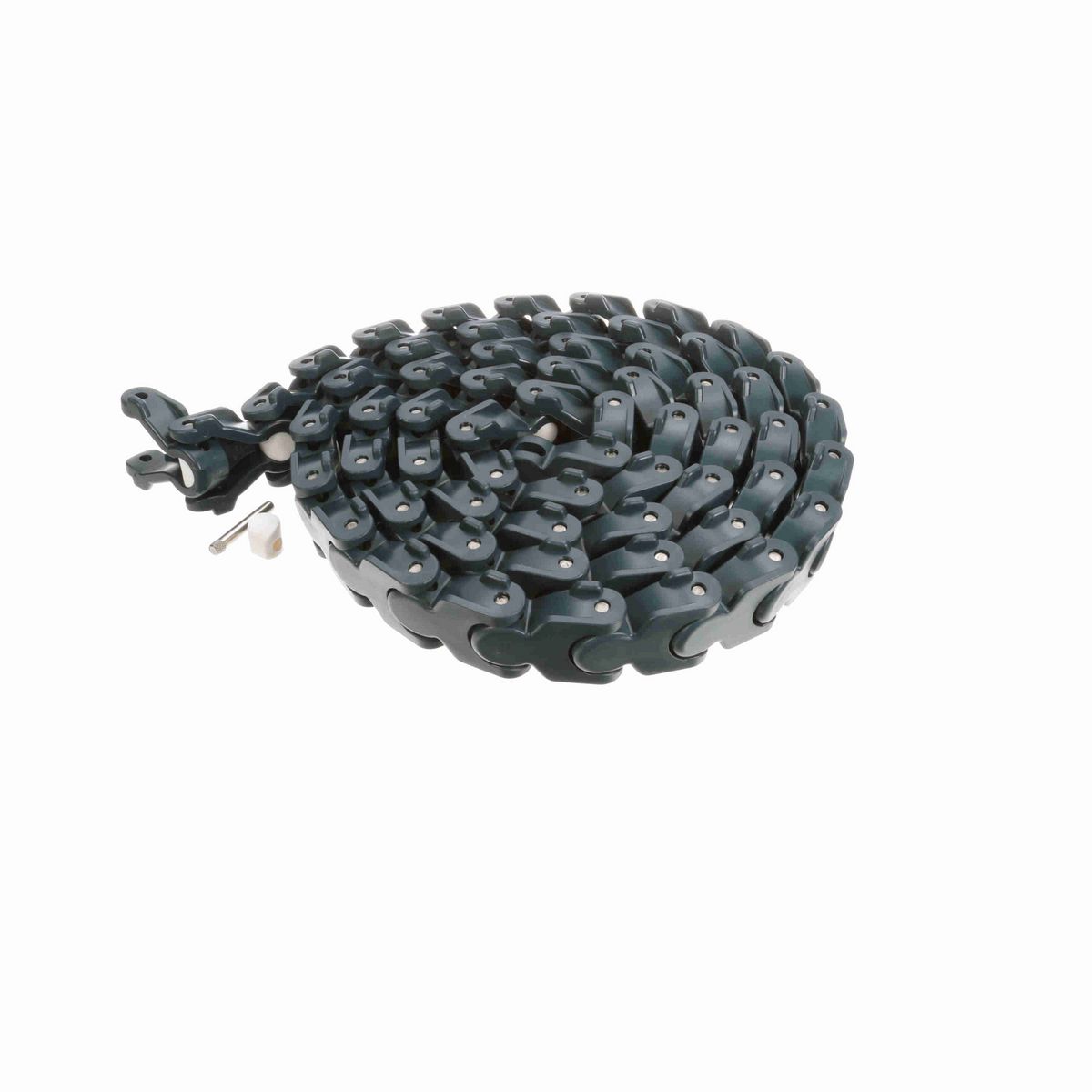 System Plast 1701TAB Side-flexing Solid Top, Material: NG evo (Gray Blue), Width: 53.1mm, Pitch: 50mm - NGE1701-TAB