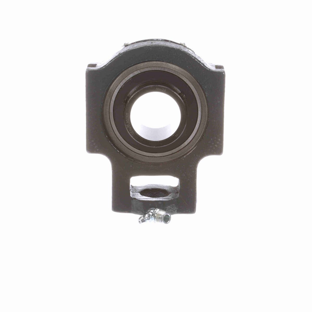Sealmaster Mounted Cast Iron Wide Slot Take Up Housing & Frame Assembly Ball Bearing - 52100 Bearing Steel, Black Oxided - Setscrew Lock - STMH-23