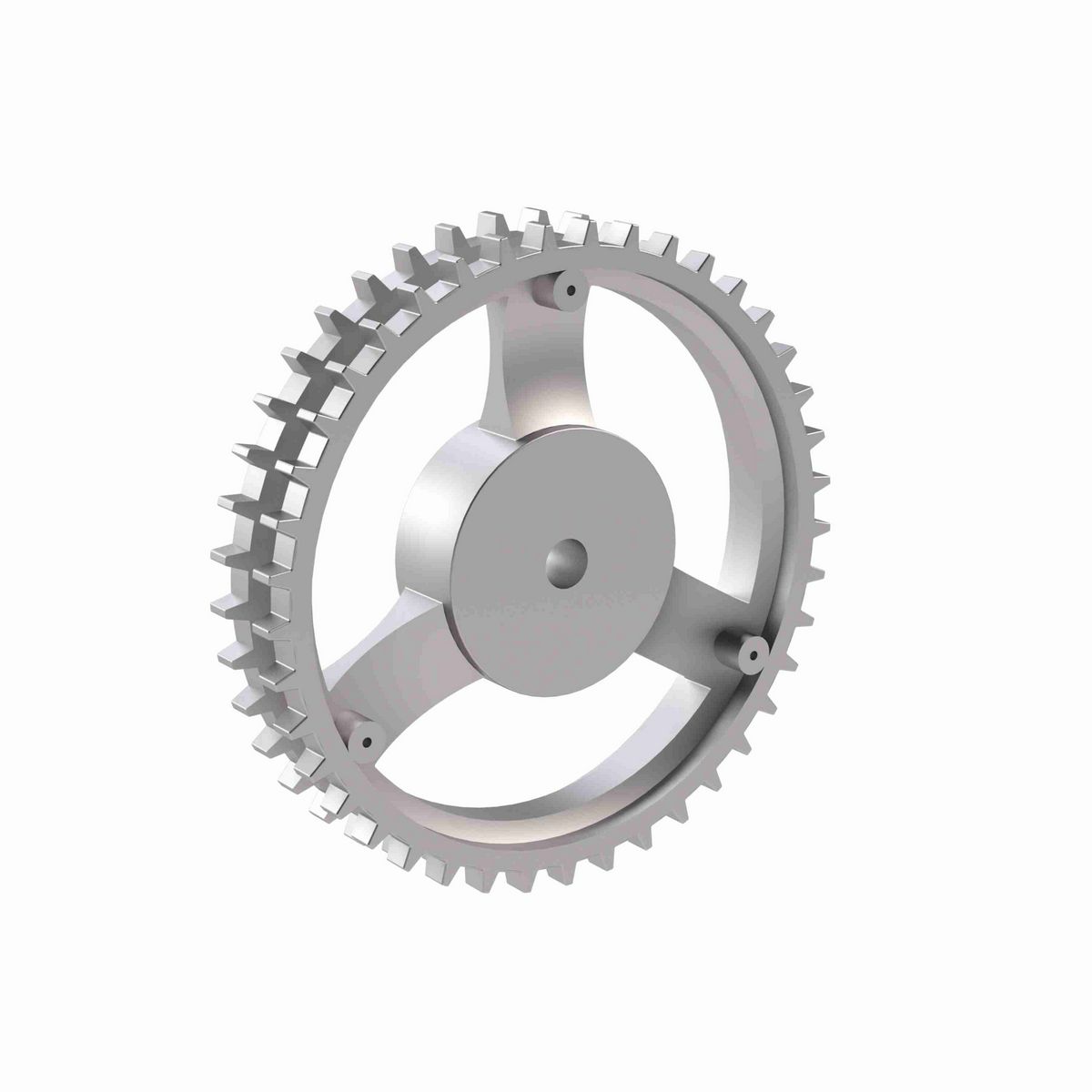 Rexnord 880 Series Solid One Piece Cast Iron Sprocket with 9 Teeth and a 3/4in Round Rough Stock Bore (RSB) - 401-234-2
