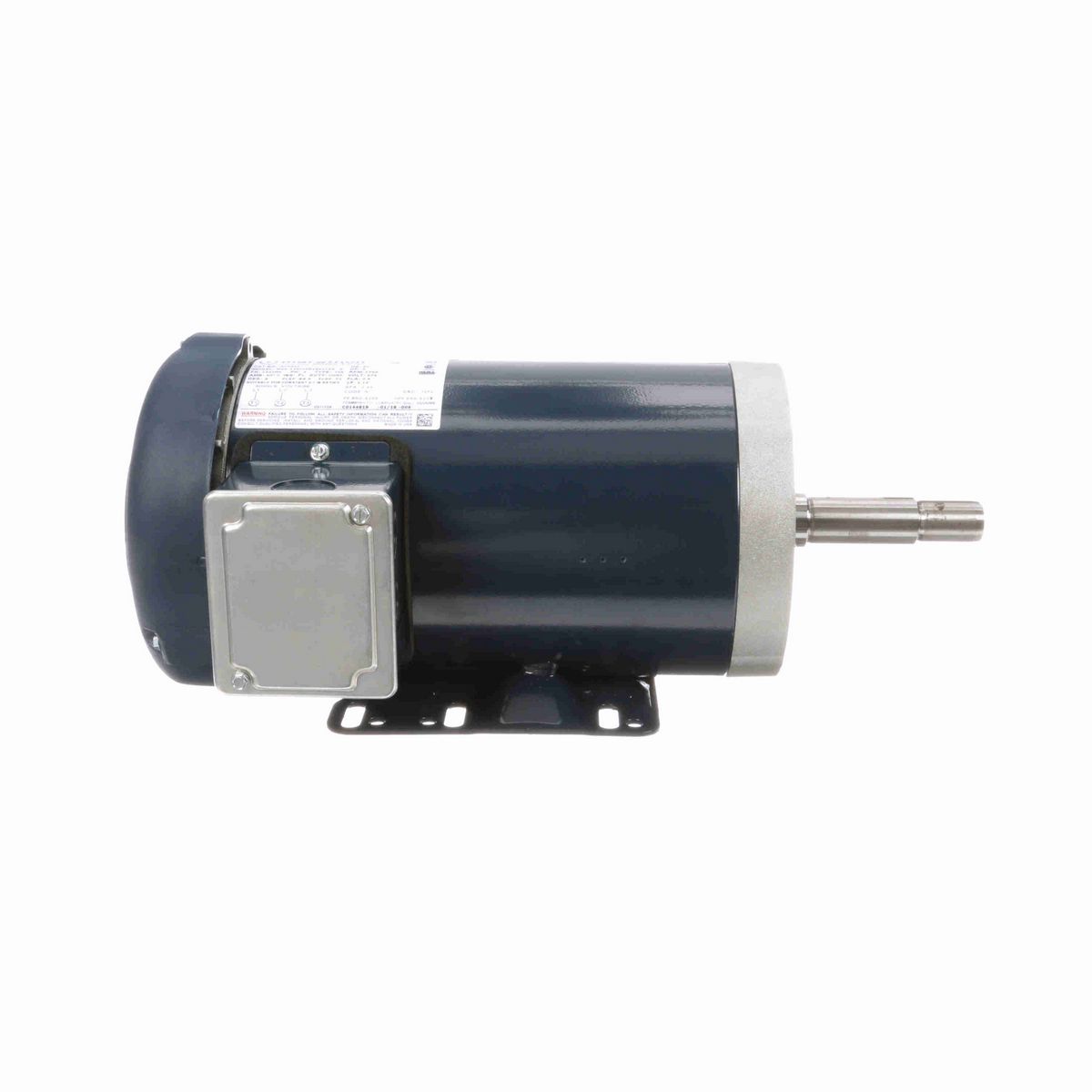 LEESON Close-Coupled Pump Motor, 2 HP, 3 Ph, 60 Hz, 575 V, 1800 RPM, 145JM Frame, TEFC - GT3207