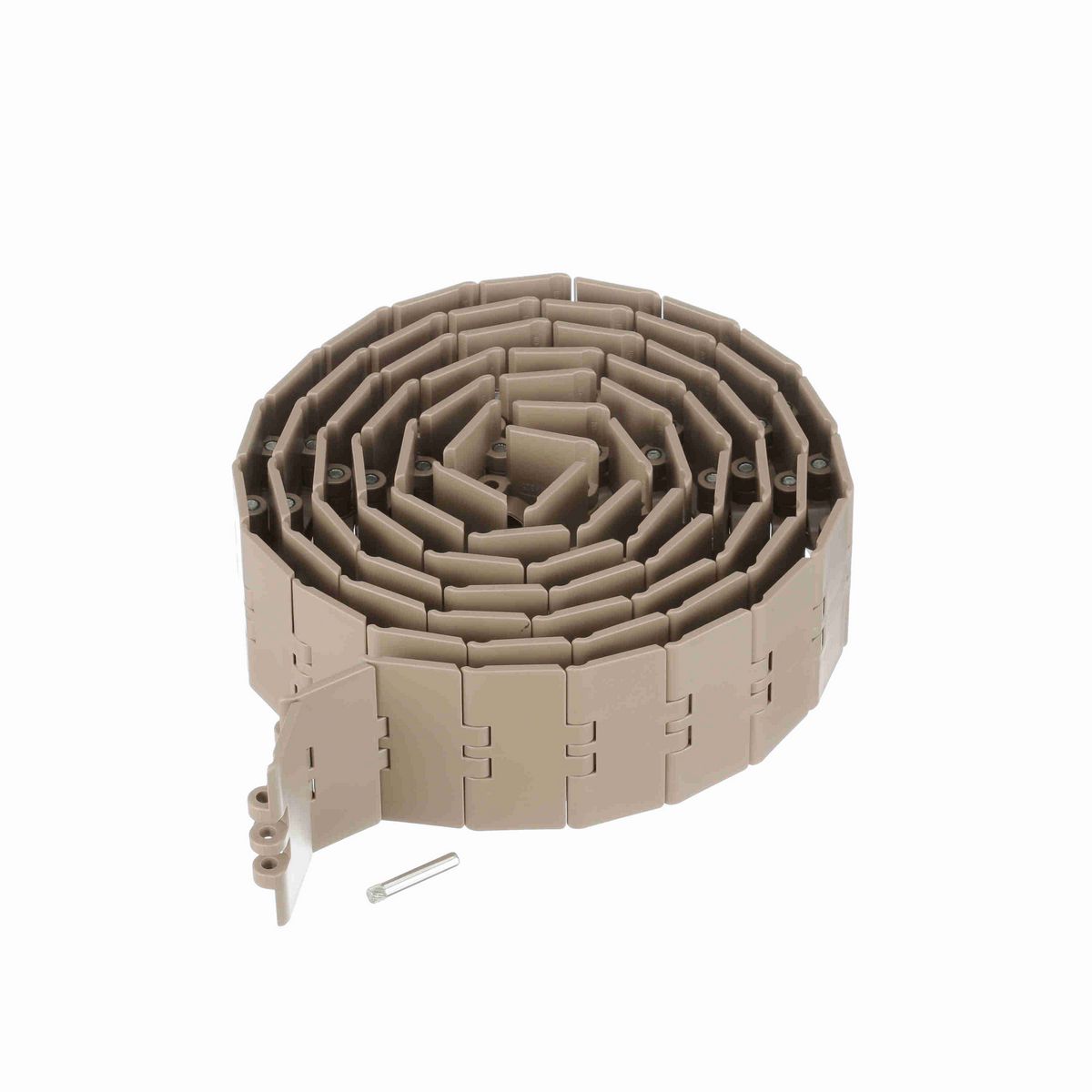 System Plast 820 Straight Running Solid Top, Material: Tan Low Friction, Width: 3.25in, Pitch: 1.5in - LF820-K325