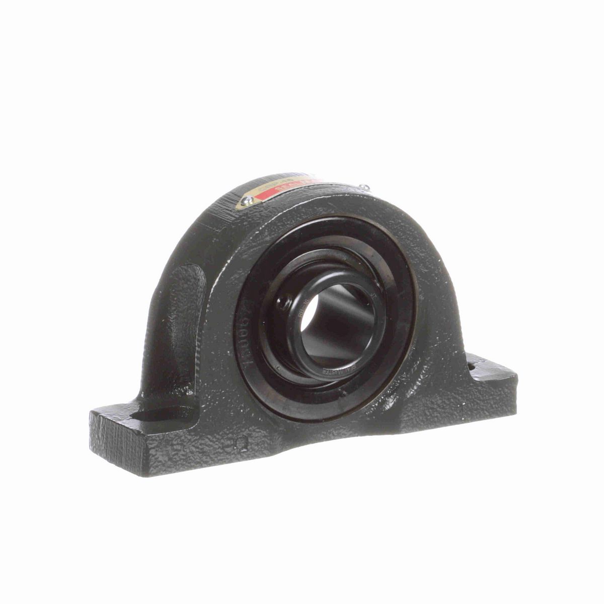 Sealmaster Mounted Rubber Two Bolt Pillow Block Ball Bearing - 52100 Bearing Steel, Phosphorus Nickel Coated - Setscrew Lock - CRP-16