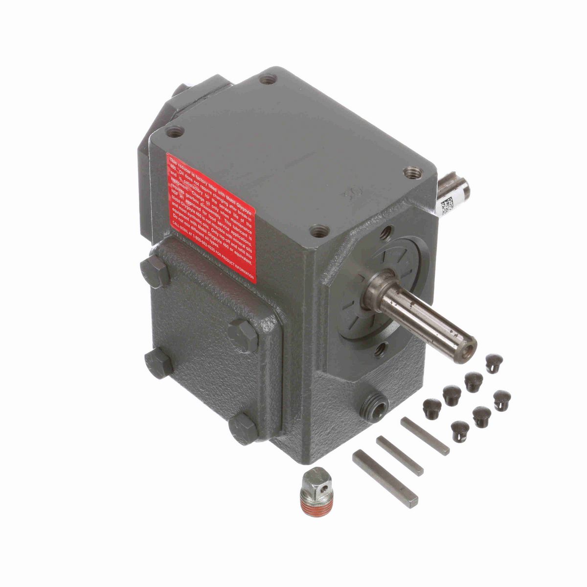 Morse Raider Plus Worm Gear Reducer Cast Iron Single-Reduction Worm Reducer - 133UR30