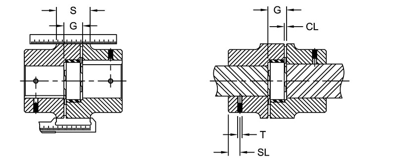 CJ Series Hubs - Powder Metal, B Style, Metric Bores Timken 68514461113
