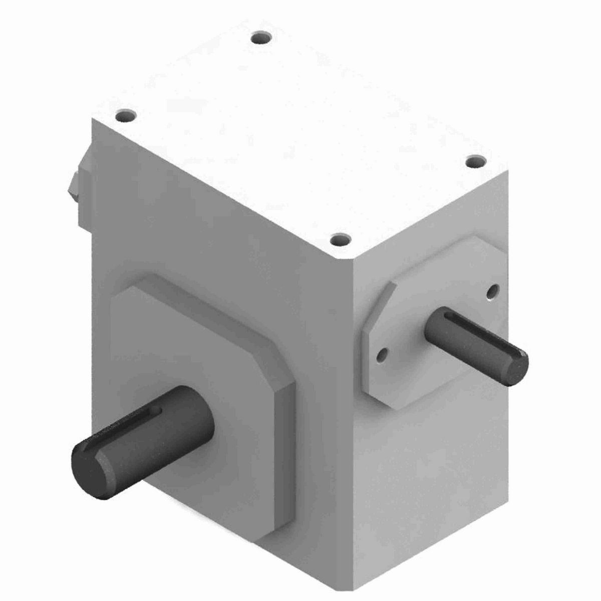 Grove Gear GR Series - Ironman Worm Gear Reducers Cast Iron Single-Reduction Worm Reducer - GR-WB824-20-L