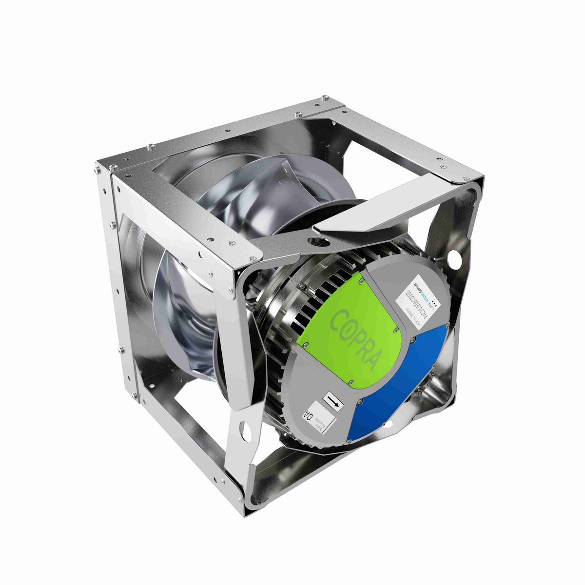 Nicotra Gebhardt COPRA™ EC Fan Plug 355mm-4.4kW-460V