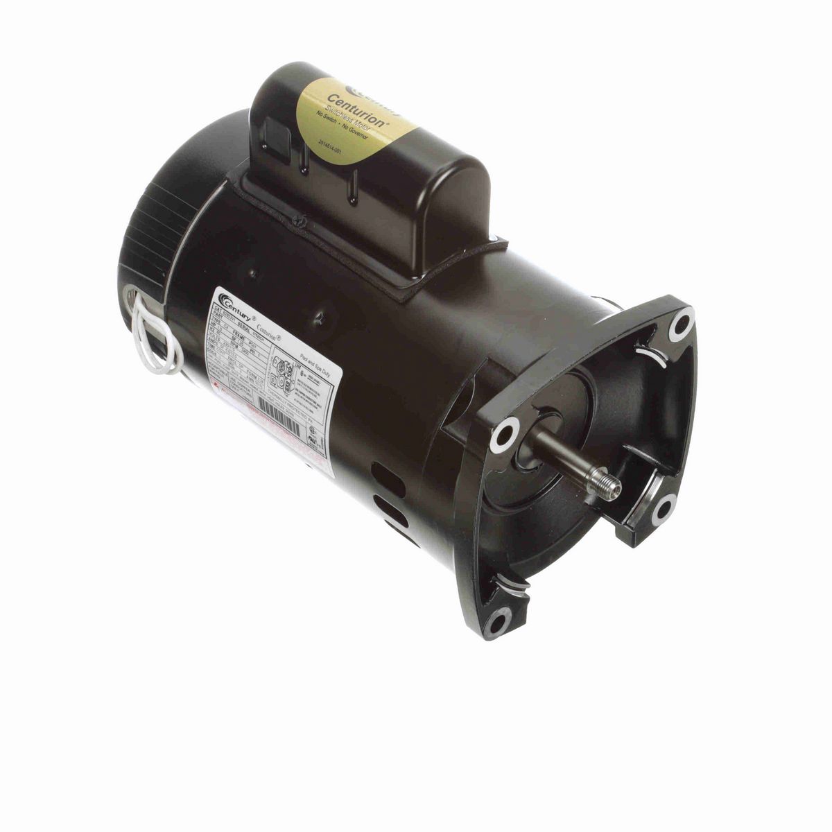 Century Pool Pump Motor, 1.0 HP, 1 Ph, 60 Hz, 230/115 V, 3600 RPM, P56Y Frame, DP - B2853V1