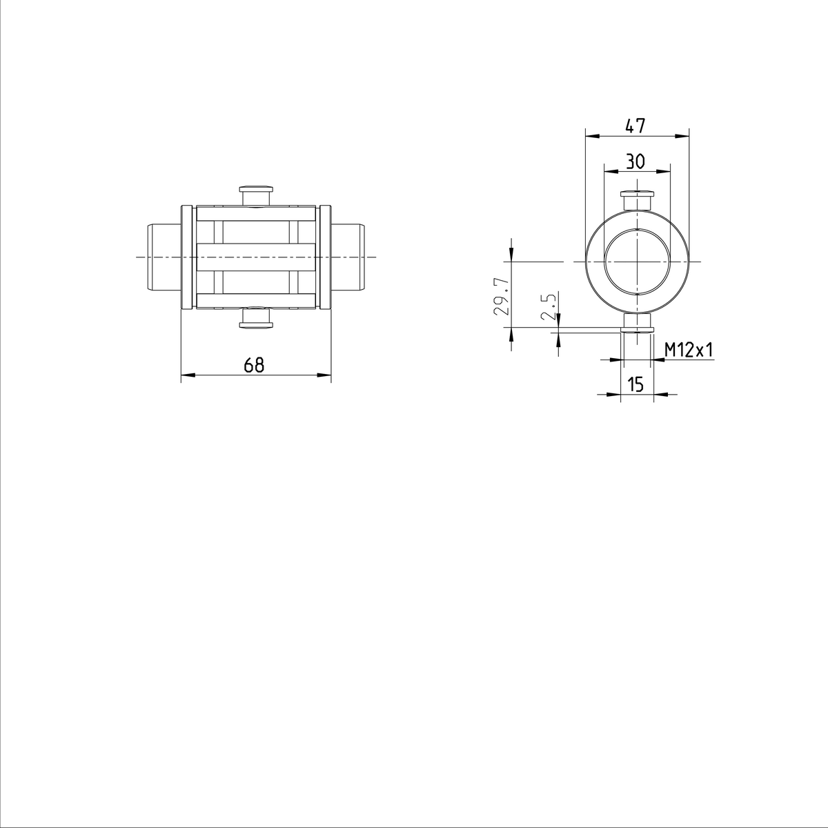 Линейная втулка устойчивая к крутящему моменту Bosch Rexroth KBDRC2-30-WV-600 [R072033080]