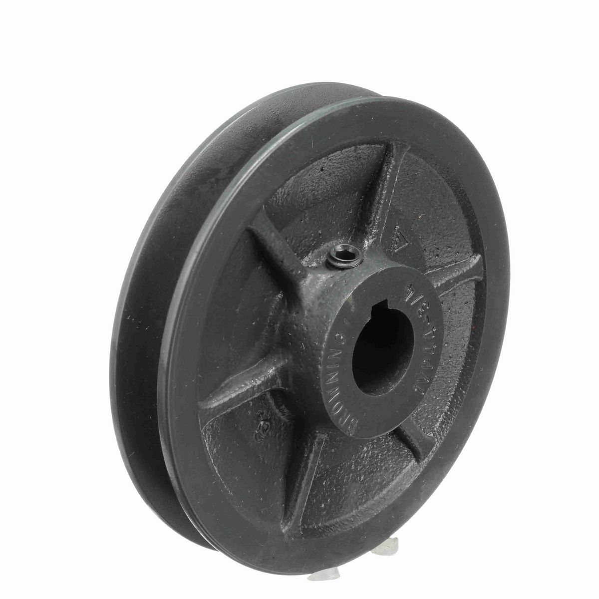 Browning 1 Groove Cast Iron Finish Bore FHP Variable Pitch Sheave - 1VP44X3/4