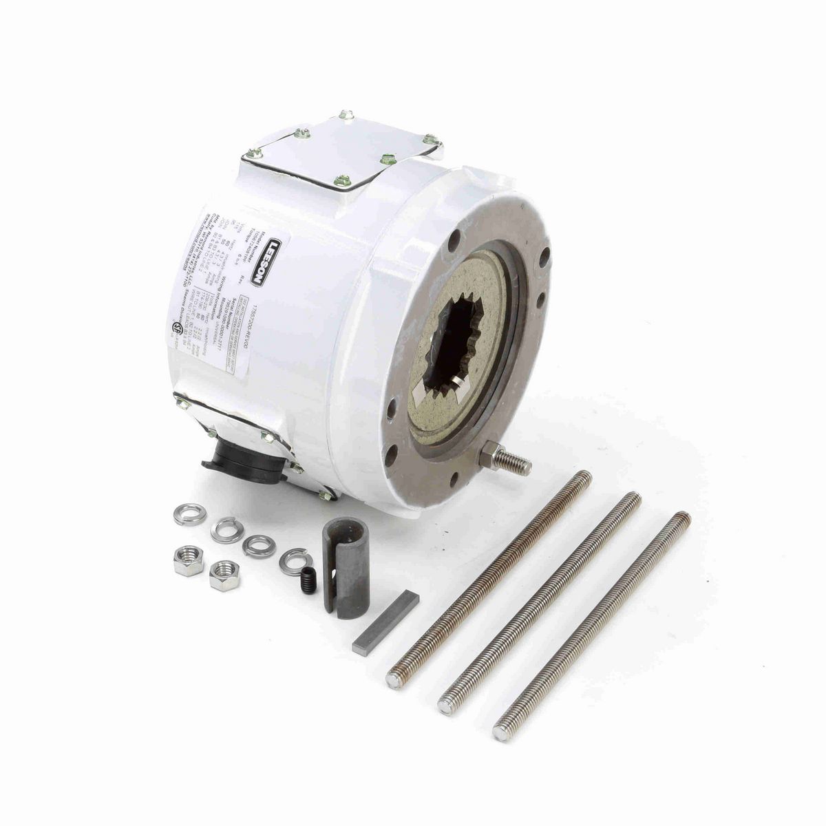 LEESON 6 LB-FT COUPLER BRAKE.56C/143-5TC.NEMA4X/IP55/BISSC.115/230V.1PH.ALUMINUM STEARNS 1056724081PF - 175572.00