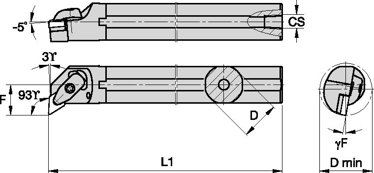 Kenloc Inserts Kennametal A-DDUN-KC -3° [2408464]
