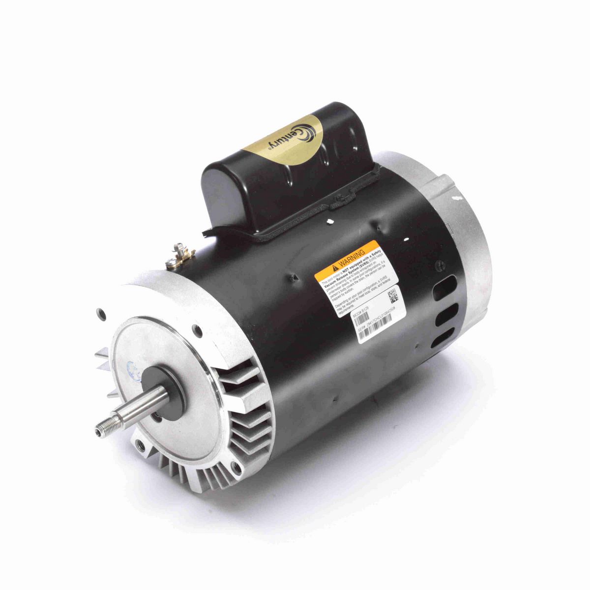 Century Pool Pump Motor, 1.5 HP, 1 Ph, 60 Hz, 230/115 V, 3600 RPM, P56J Frame, DP - B129
