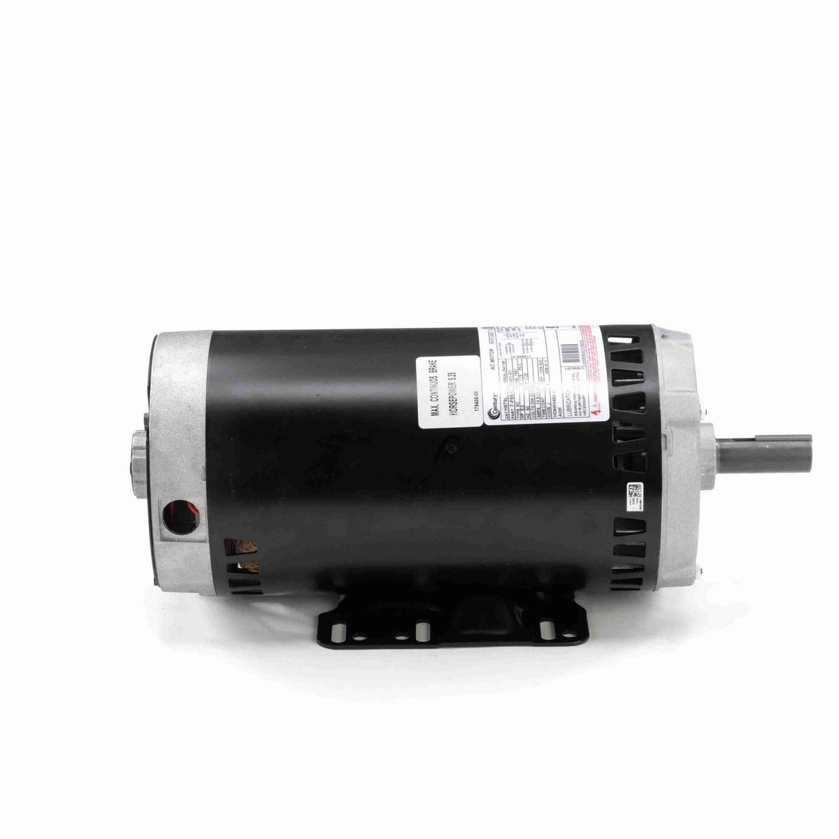 Century OEM Replacement Motor, 5.0 HP, 3 Ph, 60 Hz, 208-230/460 V, 1800 RPM, Y56Y Frame, ODP - H979L