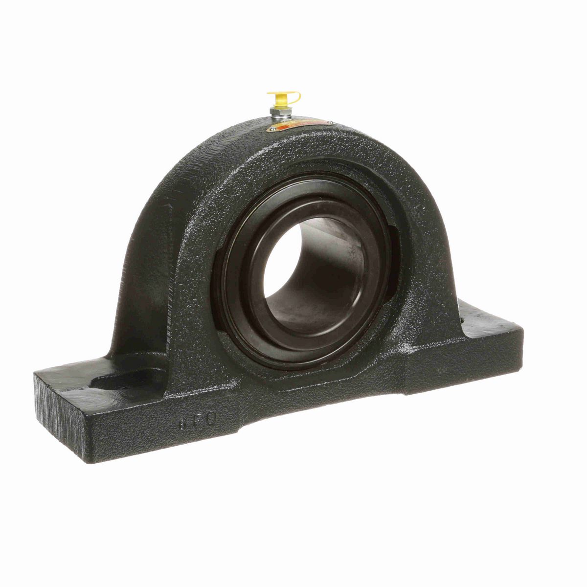 Sealmaster Mounted Cast Iron Two Bolt Pillow Block Ball Bearing - 52100 Bearing Steel, Black Oxided - Setscrew Lock - MP-315
