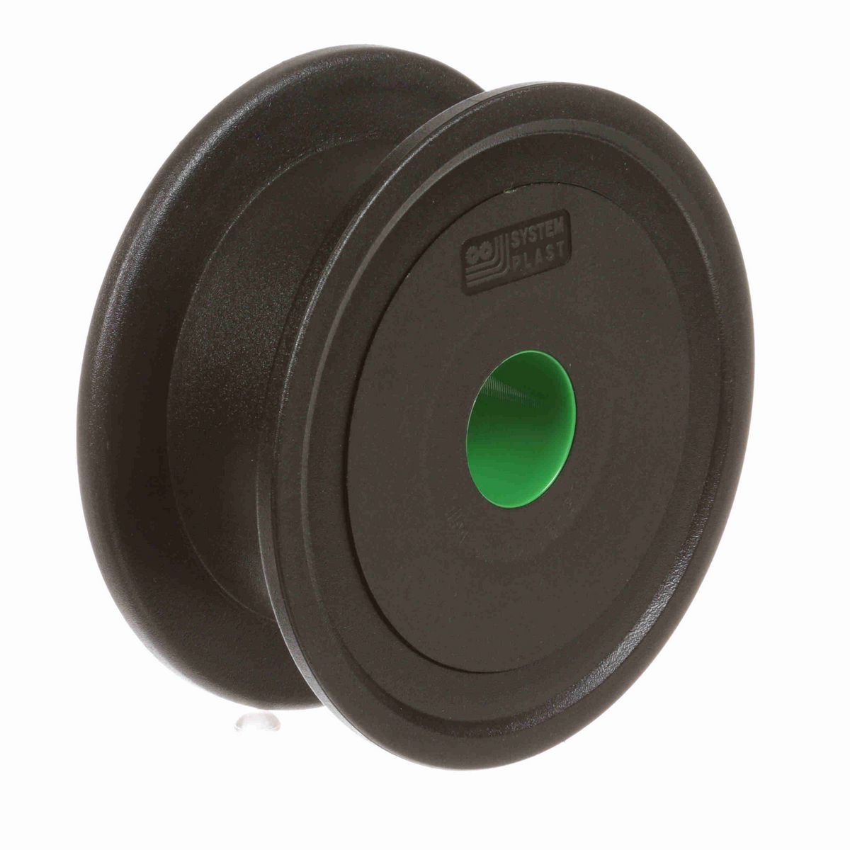 System Plast 820 Series Solid One Piece Molded Sprocket with 23 Teeth and a 1-1/4in Round Idler Bore - 820-23R1.25-WL