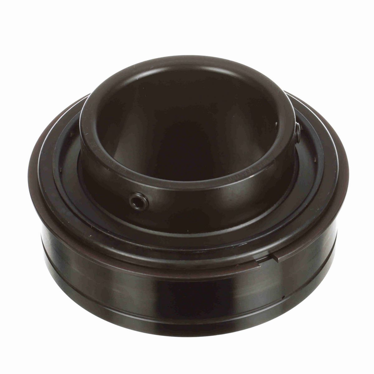 Sealmaster Mounted Insert Only Ball Bearing - 52100 Bearing Steel, Black Oxided - Setscrew Lock - ER-55C