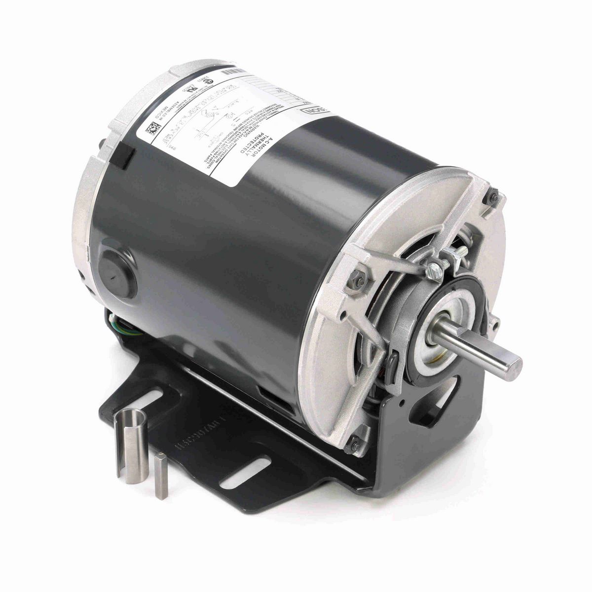 LEESON General Purpose Motor, 0.33 HP, 1 Ph, 60 Hz, 115 V, 1800 RPM, 56Z Frame, DP - 4381