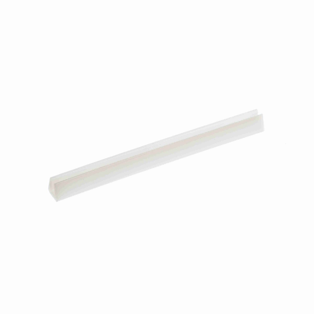 System Plast Bar Cap: 0.5"W X 0.5"H X 120"L White UHMW-PE - VG-P316SBC-10