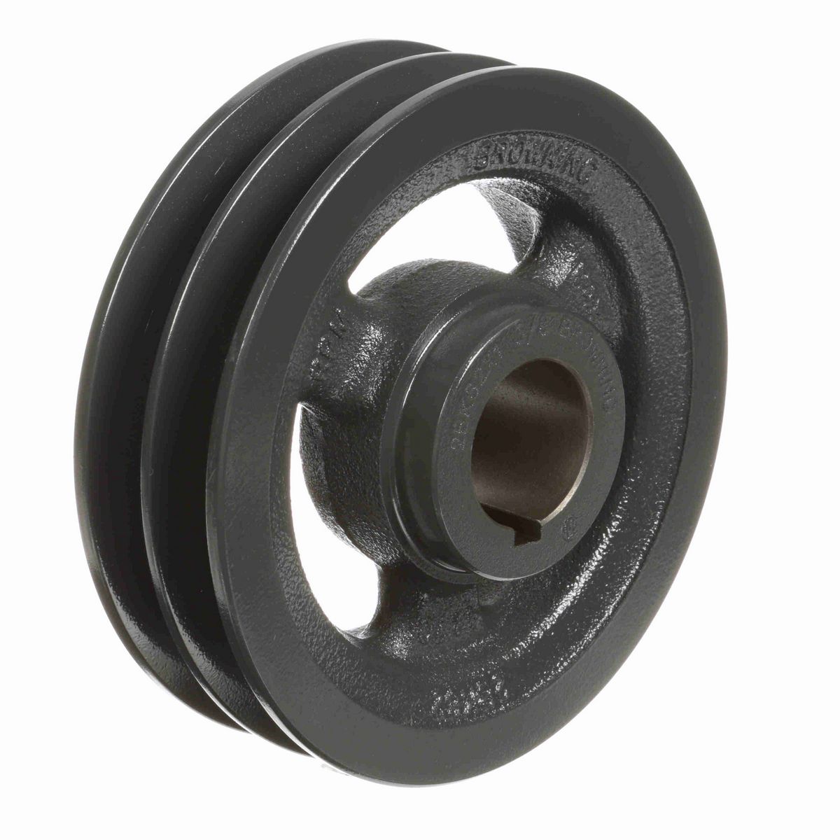 Browning 2 Groove Cast Iron FHP - Finished Bore Sheave - 2BK62X 1 3/8