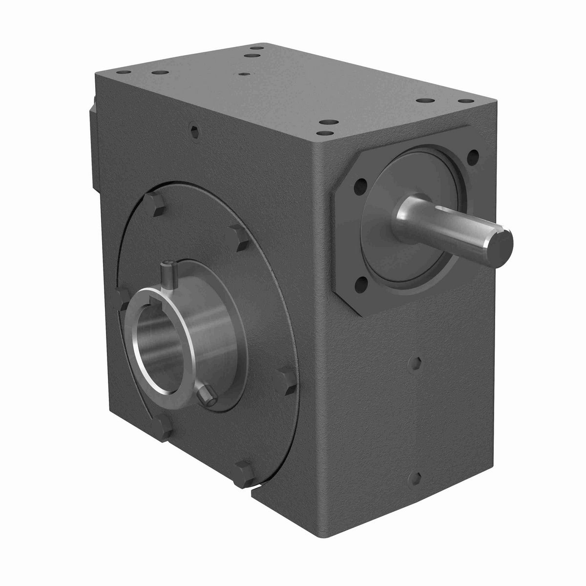Hub City PowerCubeX Worm Gear Reducer Cast Iron Single-Reduction Worm Reducer - 322 15/1 A WR 1.938