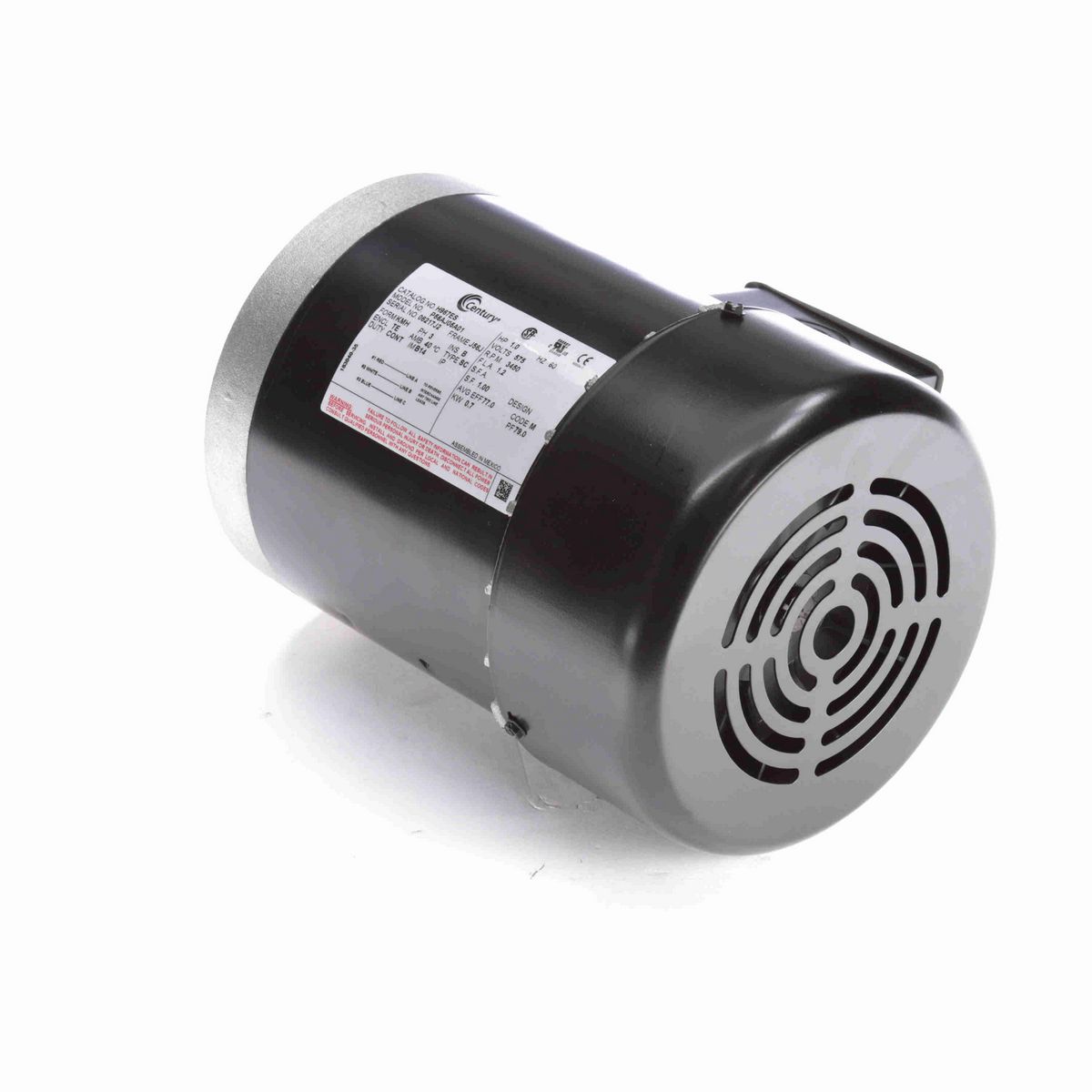 Century General Purpose Pump Motor, 1.0 HP, 3 Ph, 60 Hz, 575 V, 3600 RPM, J56J Frame, TEFC - H967ES