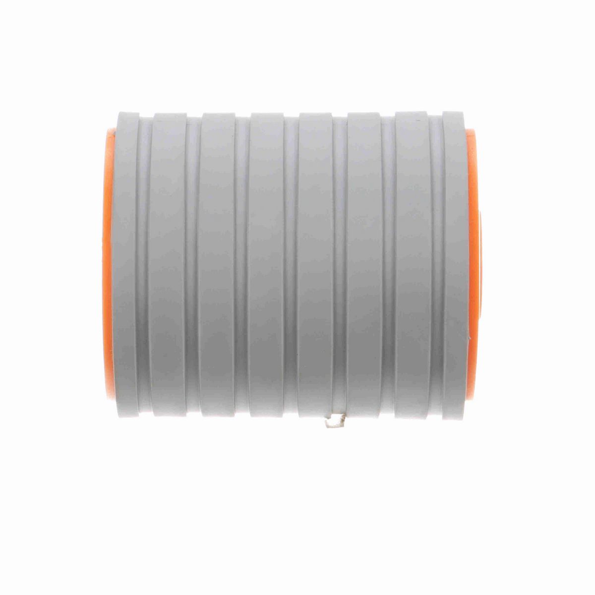 System Plast Return Roller with Rubber; OD: 67-mm, Shaft Dia: -mm, Length: 82.5-mm, Color: Orange - R3B-75-60