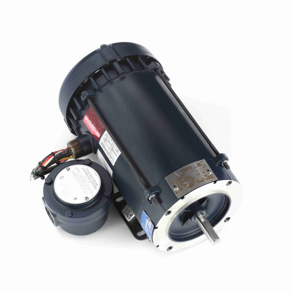 LEESON Explosion Proof Motor, 2 HP, 1 Ph, 60 Hz, 115/208-230 V, 3600 RPM, 56C Frame, EPFC - 116616.00