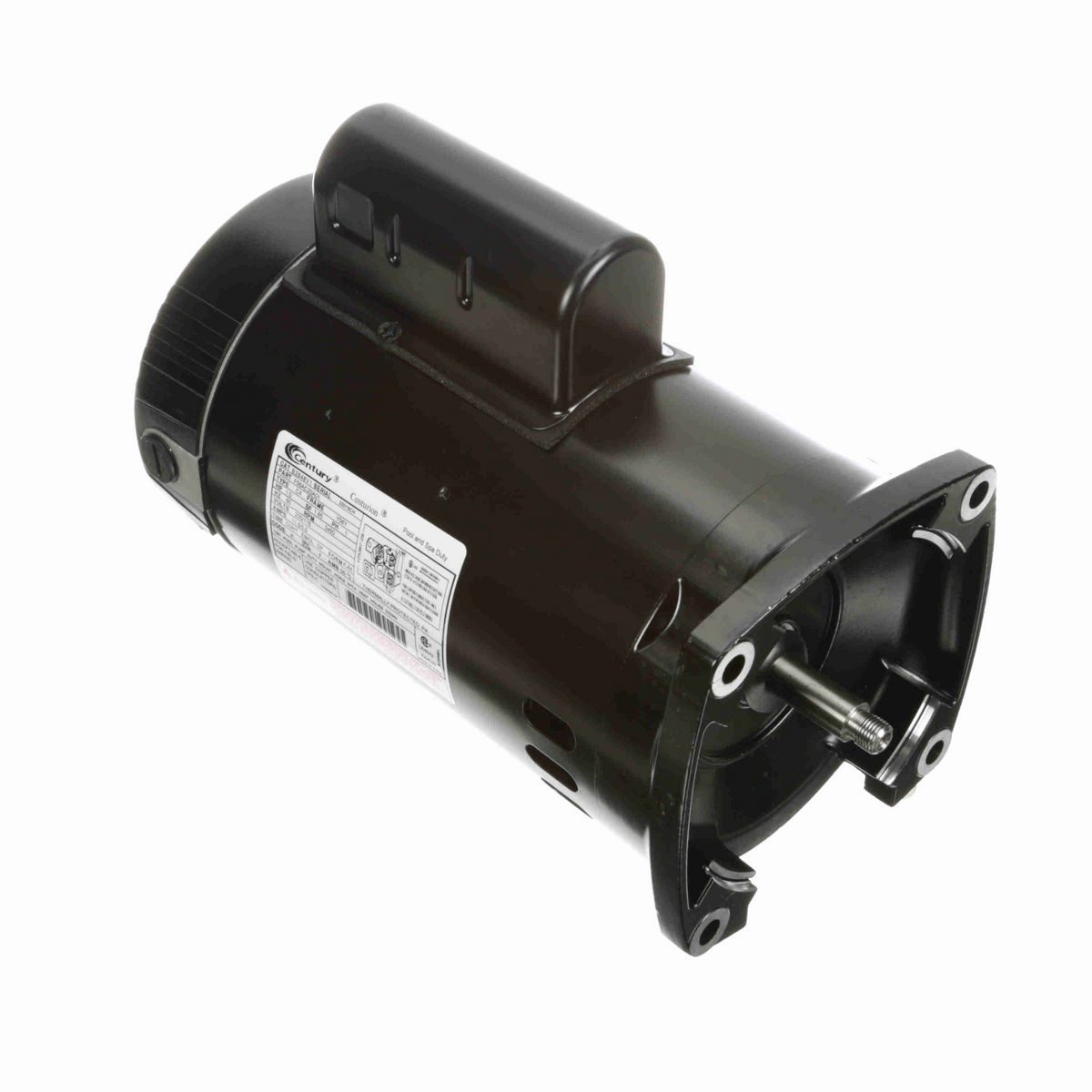 Century Pool Pump Motor, 1.0 HP, 1 Ph, 60 Hz, 115/230 V, 3600 RPM, Y56Y Frame, DP - B2848V1