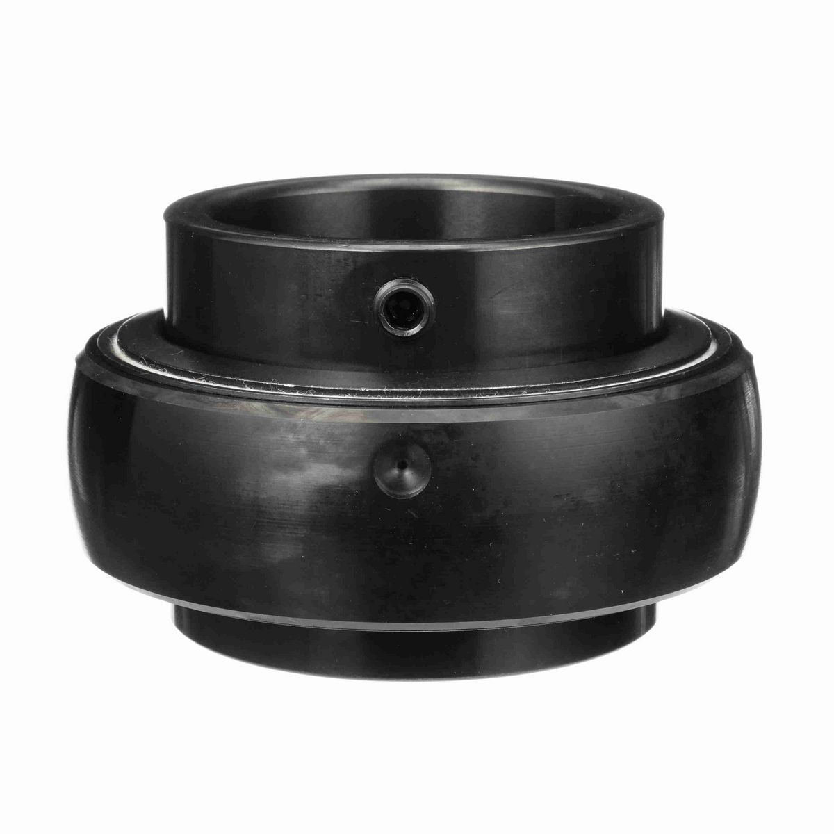 Sealmaster Mounted Insert Only Ball Bearing - 52100 Bearing Steel, Black Oxided - Setscrew Lock - 2-215