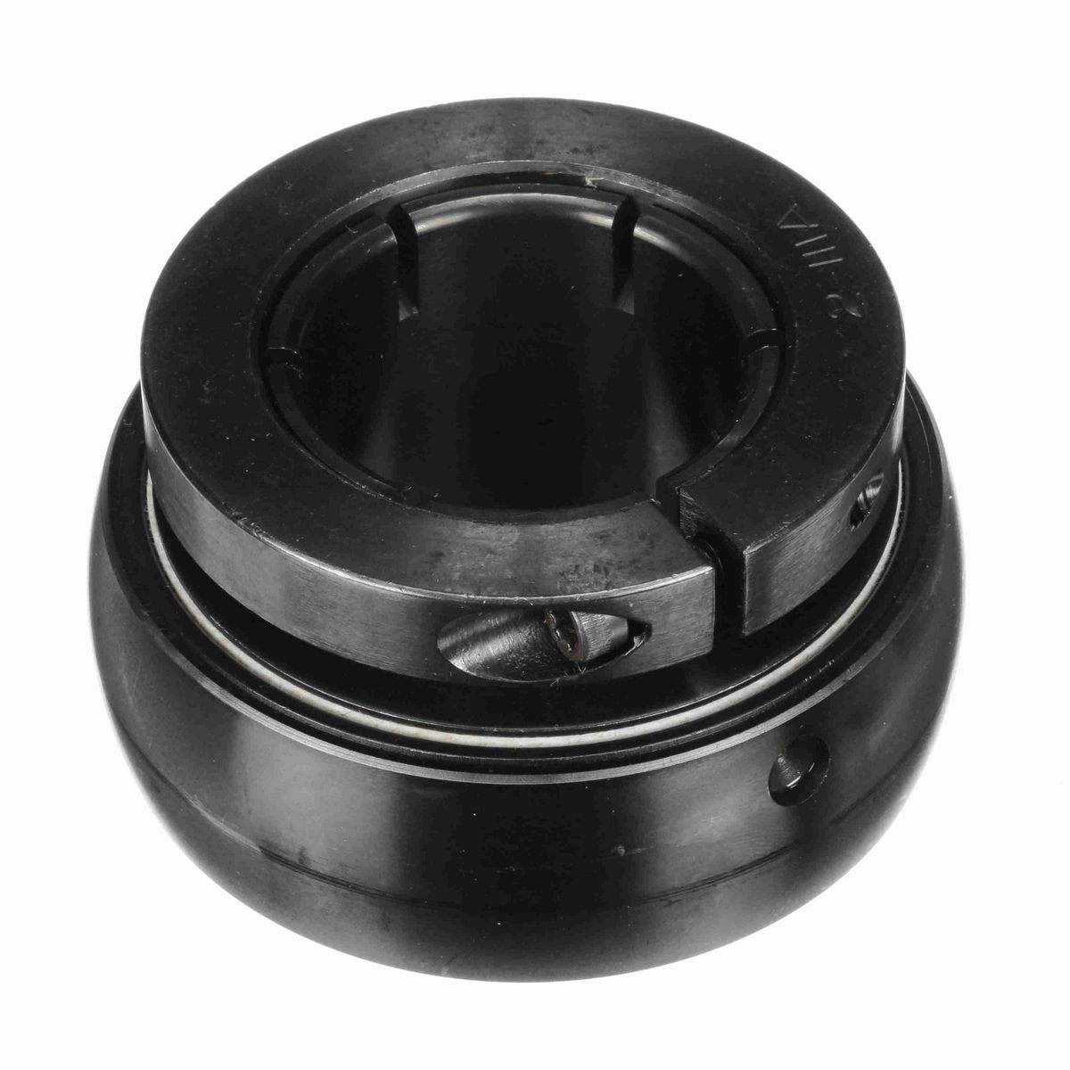 Sealmaster Mounted Insert Only Ball Bearing - 52100 Bearing Steel, Black Oxided - Concentric Lock - 3-111T