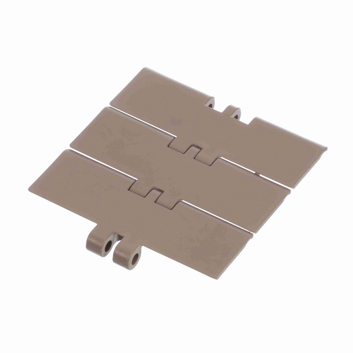 System Plast 820 Straight Running Solid Top, Material: Tan Low Friction, Width: 4.5in, Pitch: 1.5in - LF820-K450