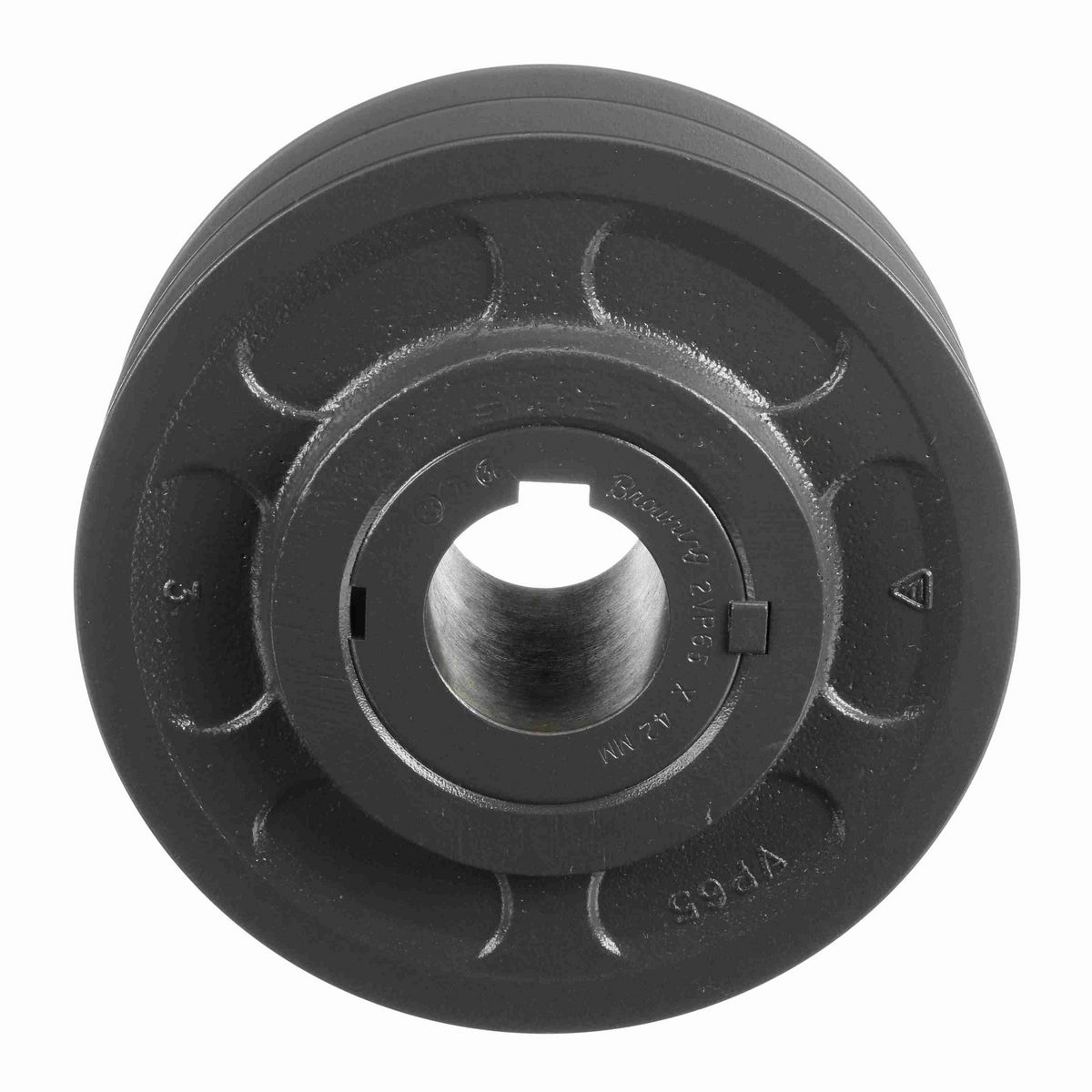 Browning 2 Groove Cast Iron Finish Bore FHP Variable Pitch Sheave - 2VP65X42MM